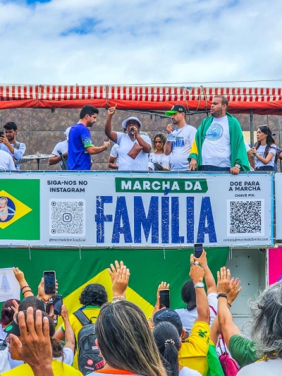 Movimentos de rua e parlamentares conservadores convocam manifestação contra Flávio Dino no STF - Foto de arquivo: Marcha da Família