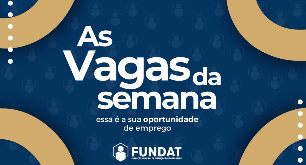 Fundat disponibiliza 21 vagas de emprego para PCD e ampla concorrência - Arte: Ascom | Fundat | Prefeitura de Aracaju
