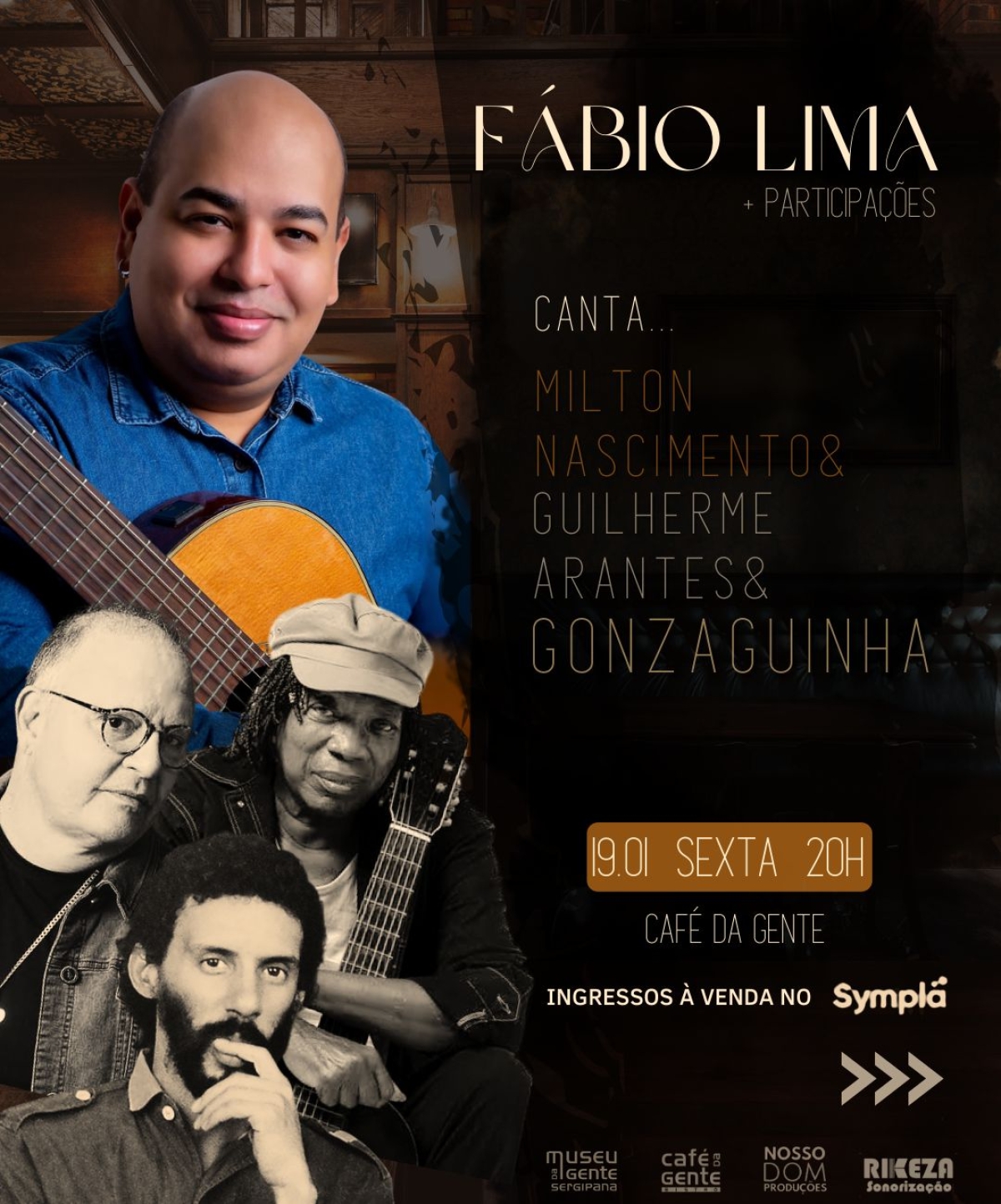 Fábio Lima faz show em homenagem a grandes ícones - Imagem: Divulgação