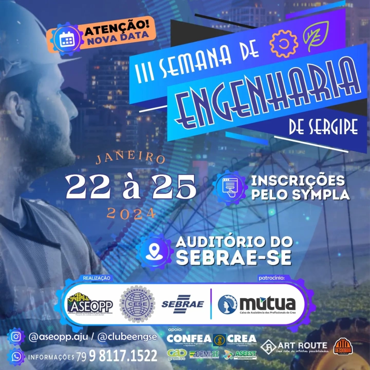 III Semana de Engenharia de Sergipe - Imagem: Divulgação