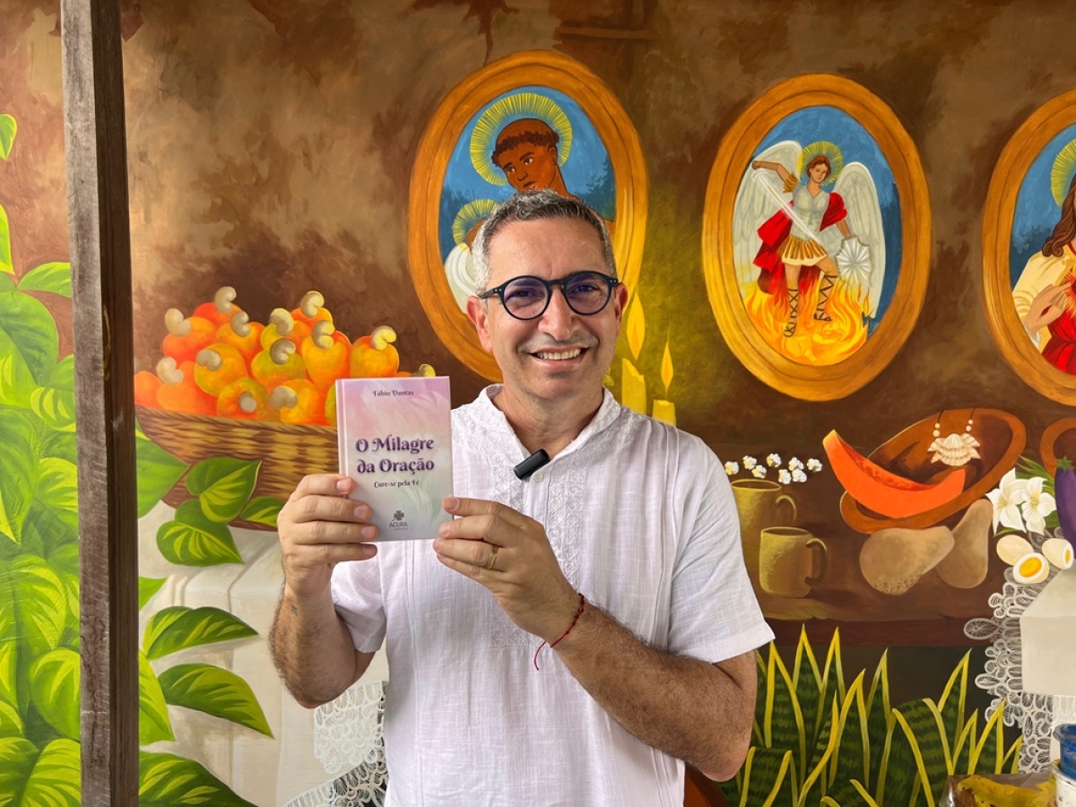 Fábio Dantas lançará nova edição do livro "O Milagre da Oração" - Foto: Assessoria