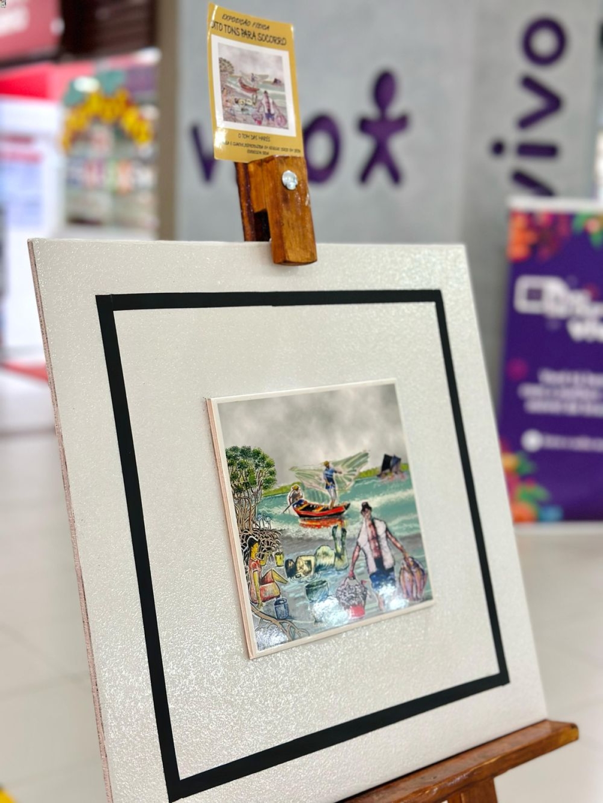 Exposição no Shopping Prêmio celebra Nossa Senhora do Socorro - Foto: Assessoria Shopping Prêmio