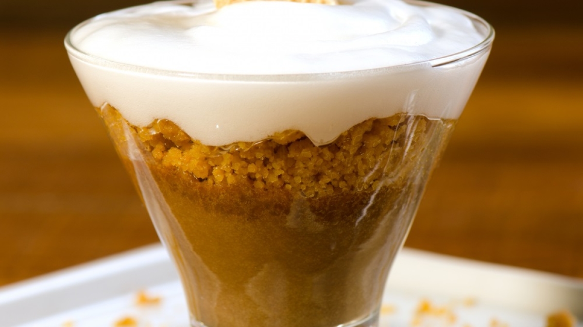 Crumble de Wafer de Laranja e Merengue - Foto: Divulgação | Marca Pilar