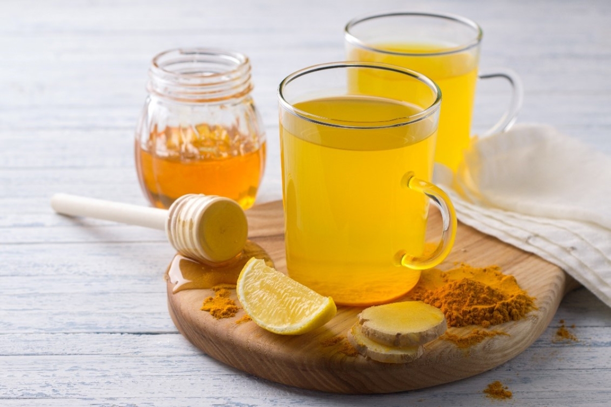 Shot de mel com limão, própolis e cúrcuma - Foto: Divulgação | Baldoni
