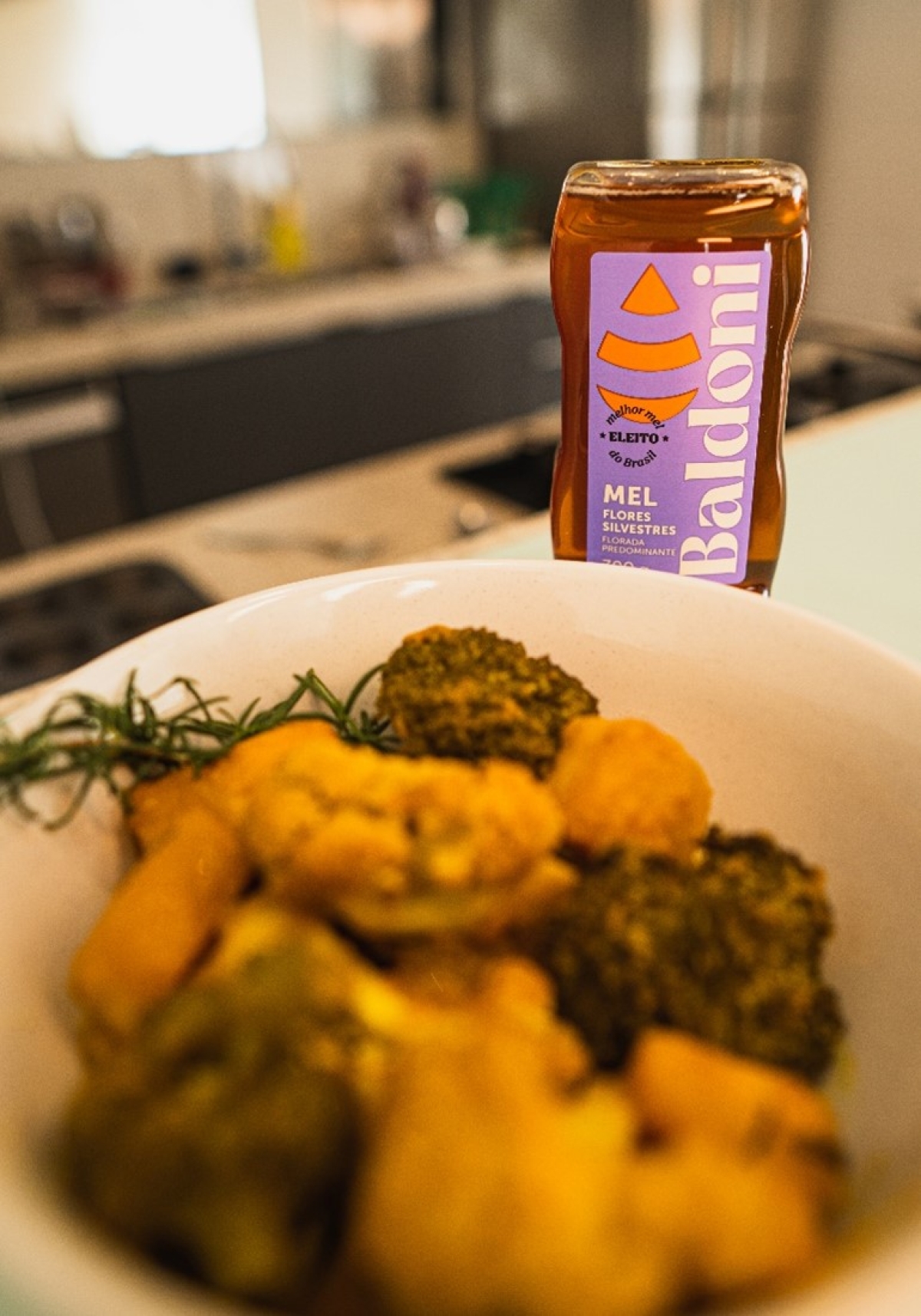 Legumes assados com mel, cúrcuma e alecrim - Foto: Divulgação | Baldoni