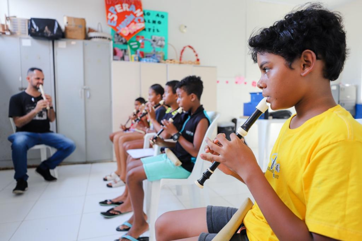 Prefeitura de Aracaju realiza oficinas de teatro, música e artes marciais nos Cras - Foto: Michel de Oliveira | Prefeitura de Aracaju