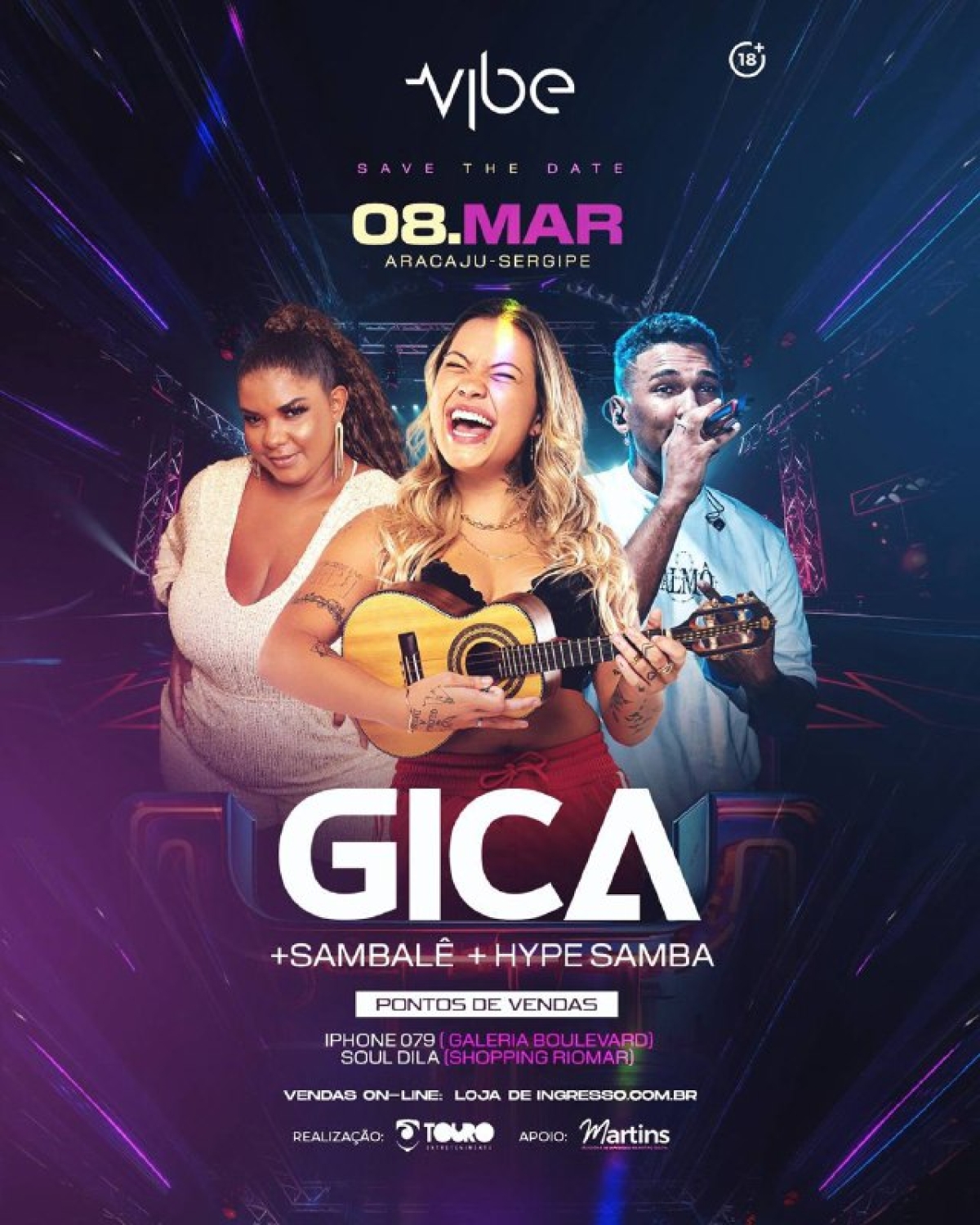 "Pagode da Gica" desembarca em Aracaju pela 1ª vez - Foto: Divulgação