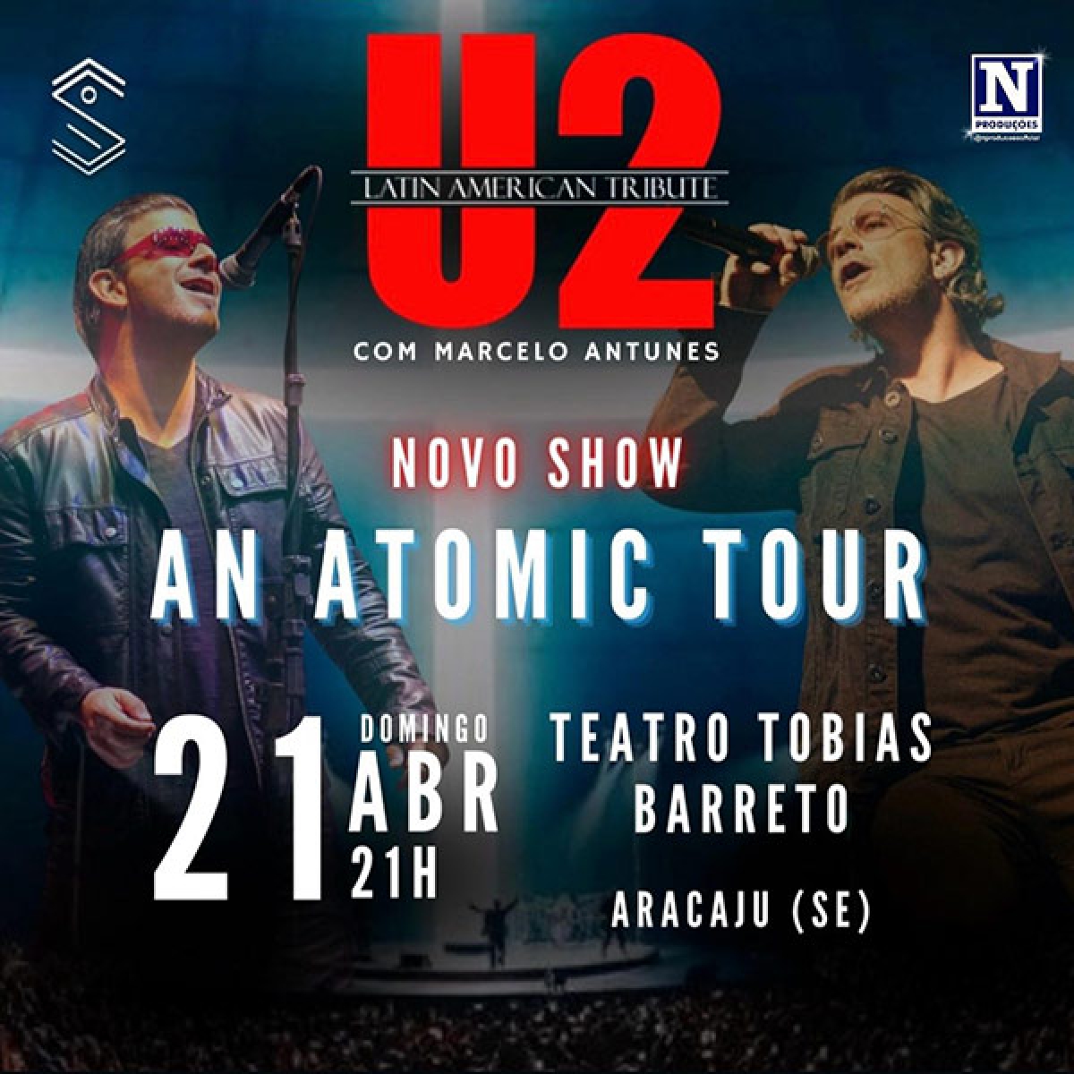 U2 cover em Aracaju - Imagem: Divulgação