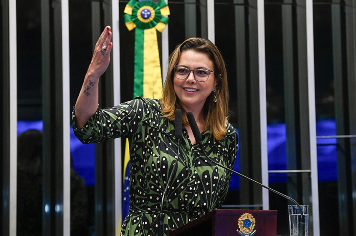Setor de jogos eletrônicos é o que mais cresce no entretenimento mundial, frisou Leila, que defendeu aprovação - Foto: Jefferson Rudy | Agência Senado