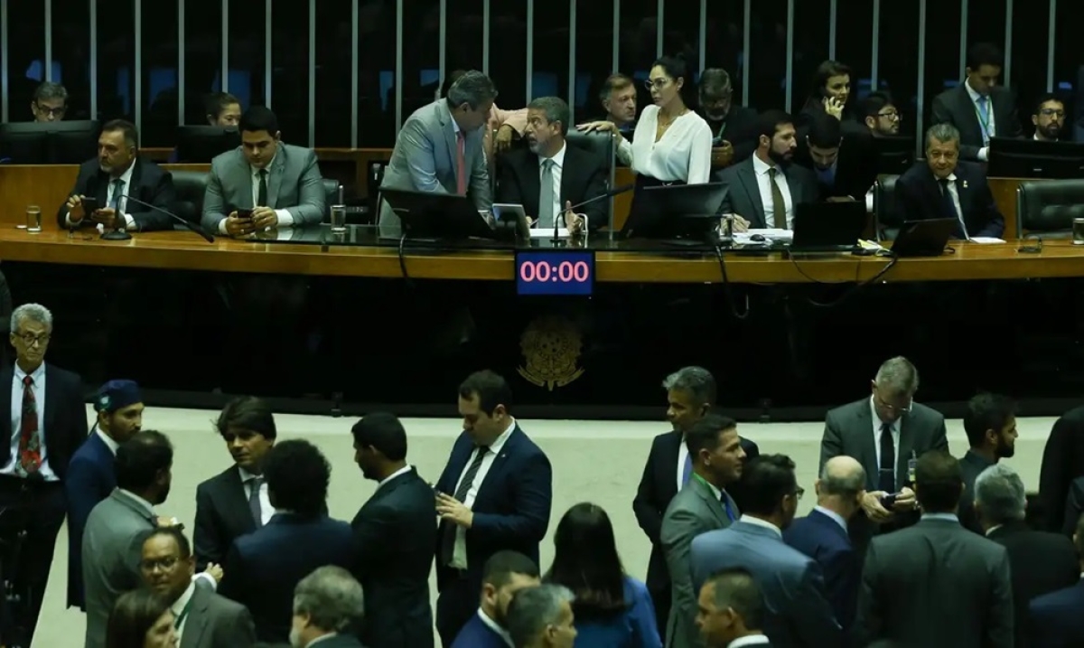 Brasília (DF), 20/03/2024 - Sessão da Câmara que aprovou projeto que restringe saída temporária de presos - Foto Lula Marques | Agência Brasil
