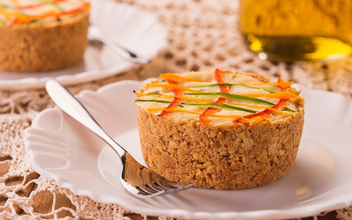 Tartalete de creme de bacalhau com massa de Cream Cracker - Foto: Divulgação - Marca Pilar