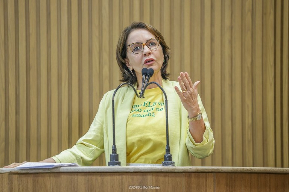 Vereadora Emília Corrêa  - Foto: Gilton Rosas - CMA
