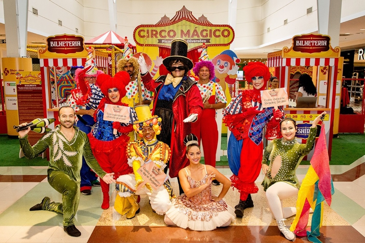 Está aberta a temporada do ??Circo Mágico?? em Aracaju - Foto: Arquivo Shopping Jardins/ Bruno Nasca
