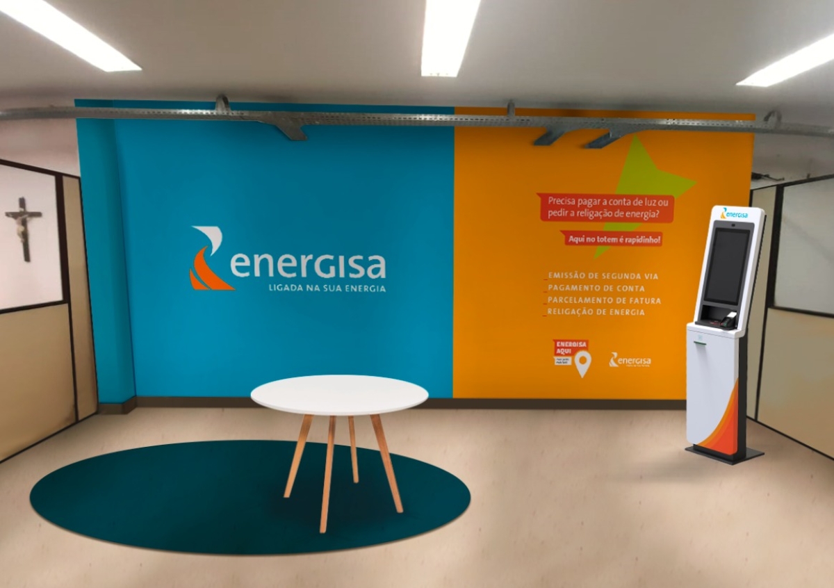 Saiba como solicitar os serviços da Energisa pelo totem de autoatendimento - Foto: Divulgação/Anl Comunicacao III 