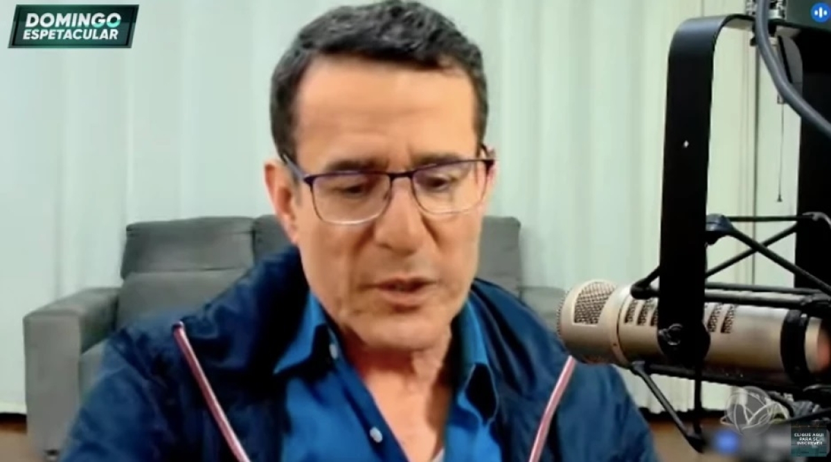 Arnaldo Duran - Foto: Reprodução/ Print de vídeo YouTube Domingo Espetacular
