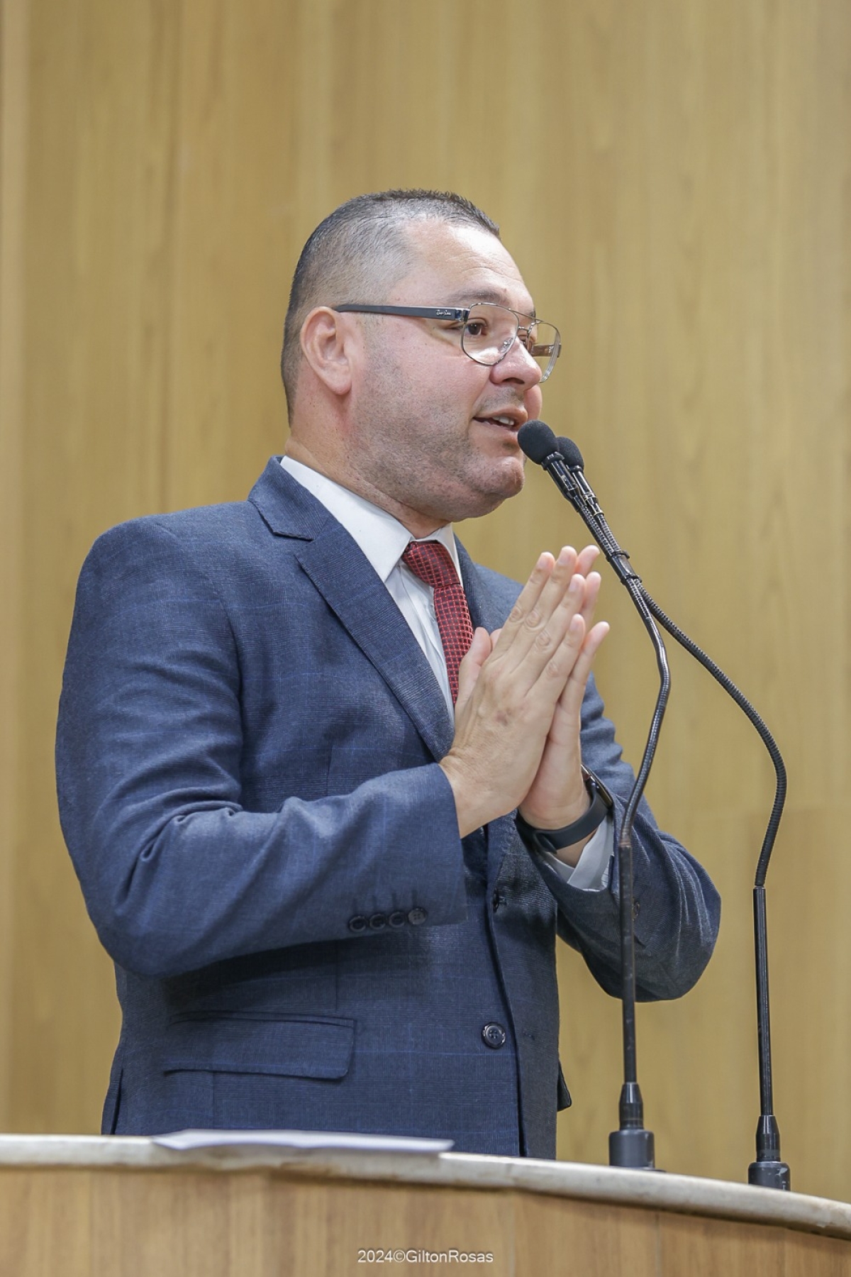 Vereador e presidente da Frente Parlamentar Evangélica na Câmara Municipal de Aracaju (CMA), Eduardo Lima - Foto: Gilson Rosas 
