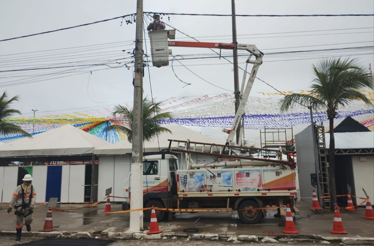 Ligação provisória de energia - Foto: Energisa
