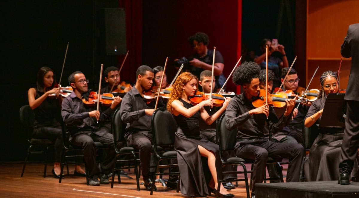 Orquestra Jovem de Sergipe realizará circuito musical "Destino Sergipe" - Foto: Ascom Instituto Banese/Governo de Sergipe
