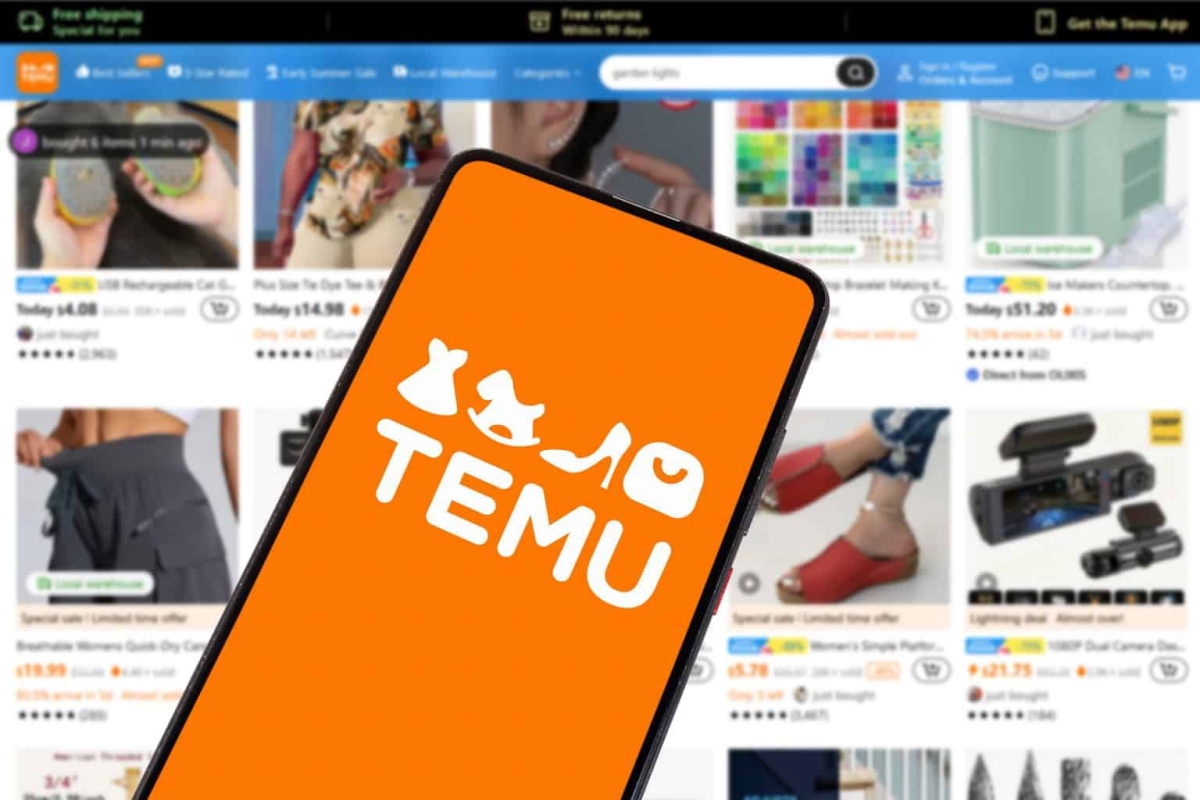 Rival da Shein e Shopee, Temu começa vendas no Brasil (e com promoções) - Foto: Markus Mainka/Shutterstock