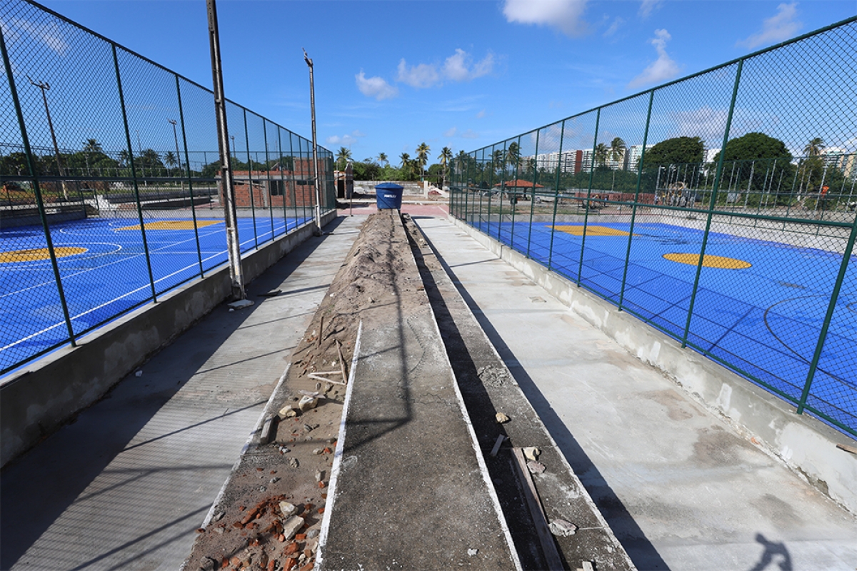 Obras no Parque da Sementeira - Foto: PMA