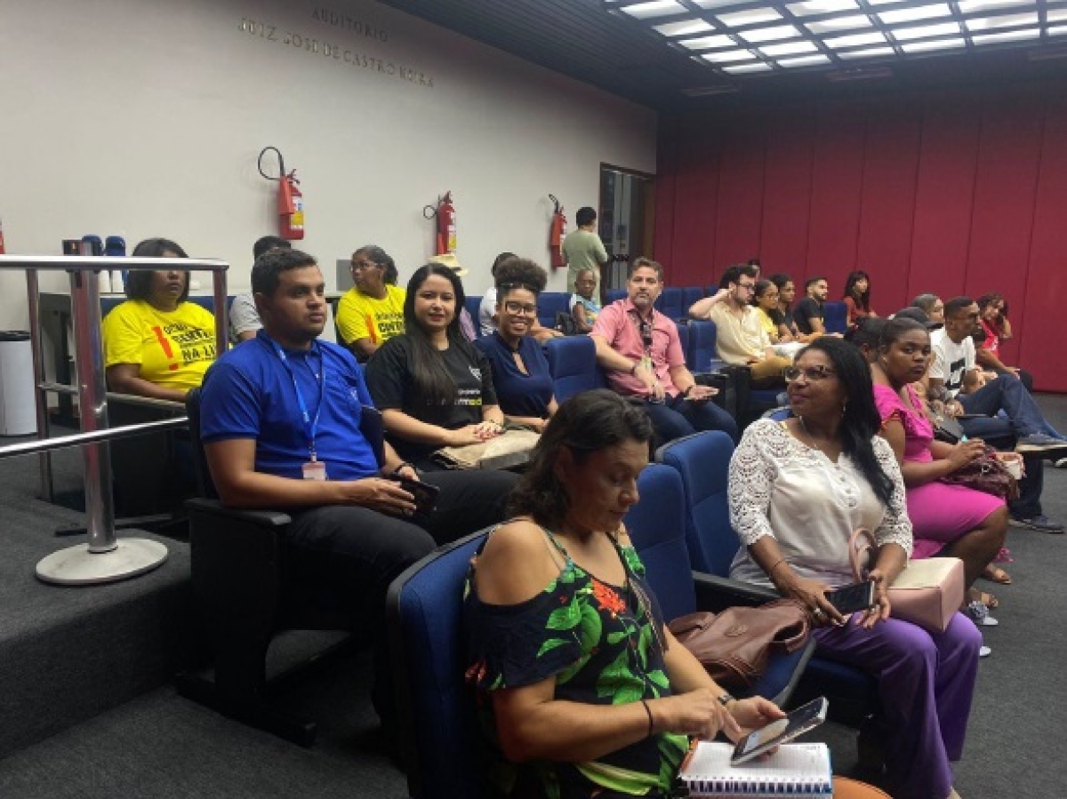 A pesquisadora Jucivânia Santos de Souza, aluna do curso de mestrado do Programa de Pós-Graduação em Direitos Humanos da Unit - Foto: Acervo pessoal