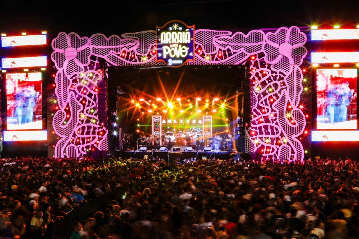  Arrocha sergipano é destaque no Arraiá do Povo nesta terça-feira, 18 - Foto: Diego Souza