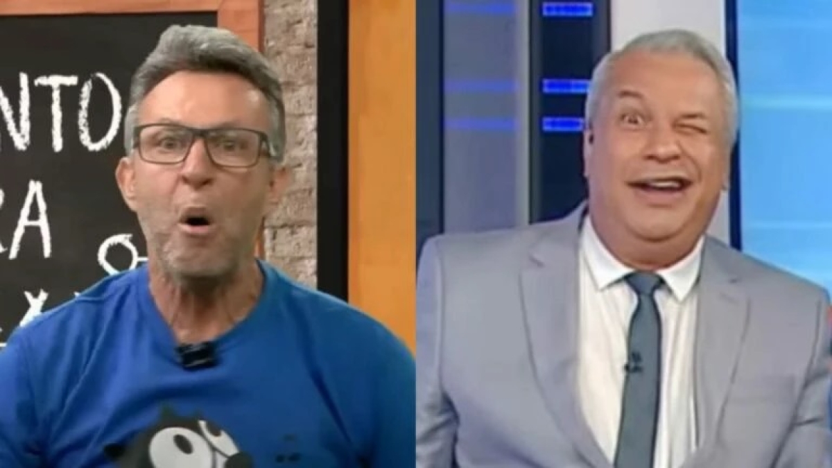 Neto e Sikêra Jr. - Foto: Reprodução/YouTube Os Donos da Bola; Foto: Reprodução/YouTube Sikera Junior