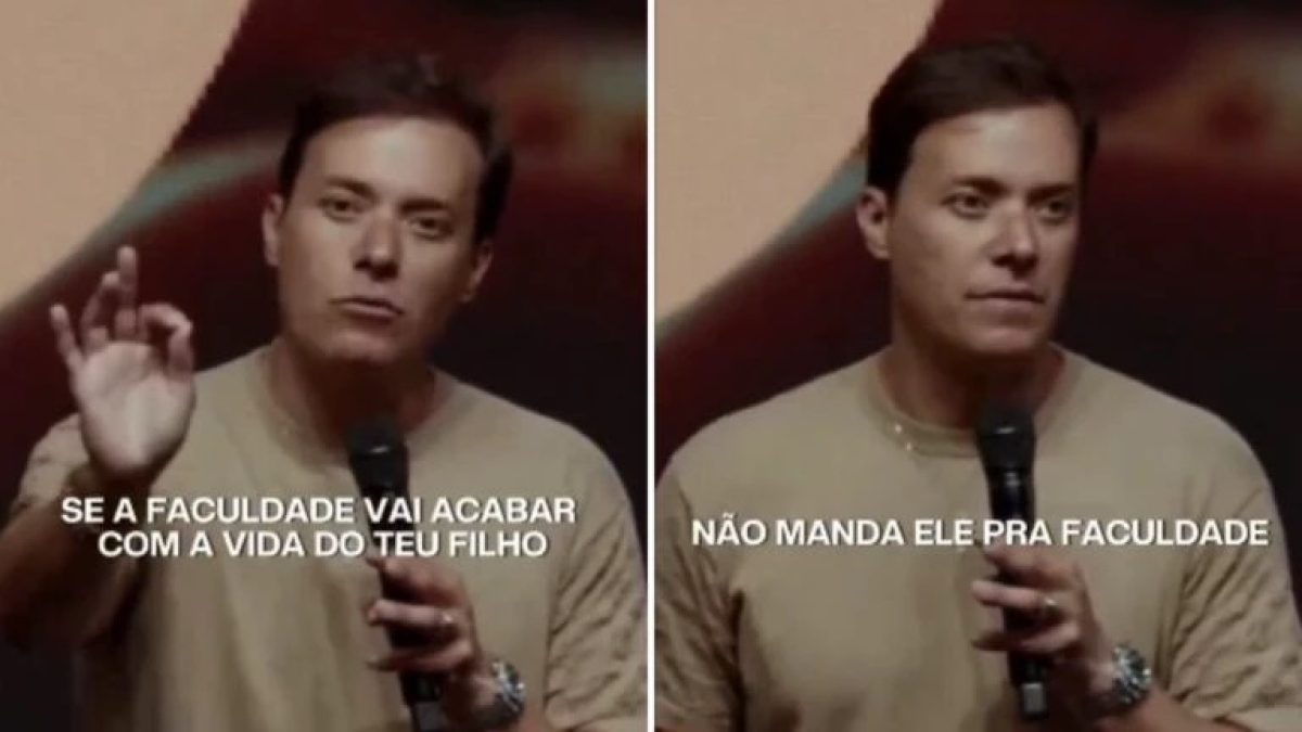 Pr. André Valadão - Foto: Reprodução / Frame de vídeo / X
