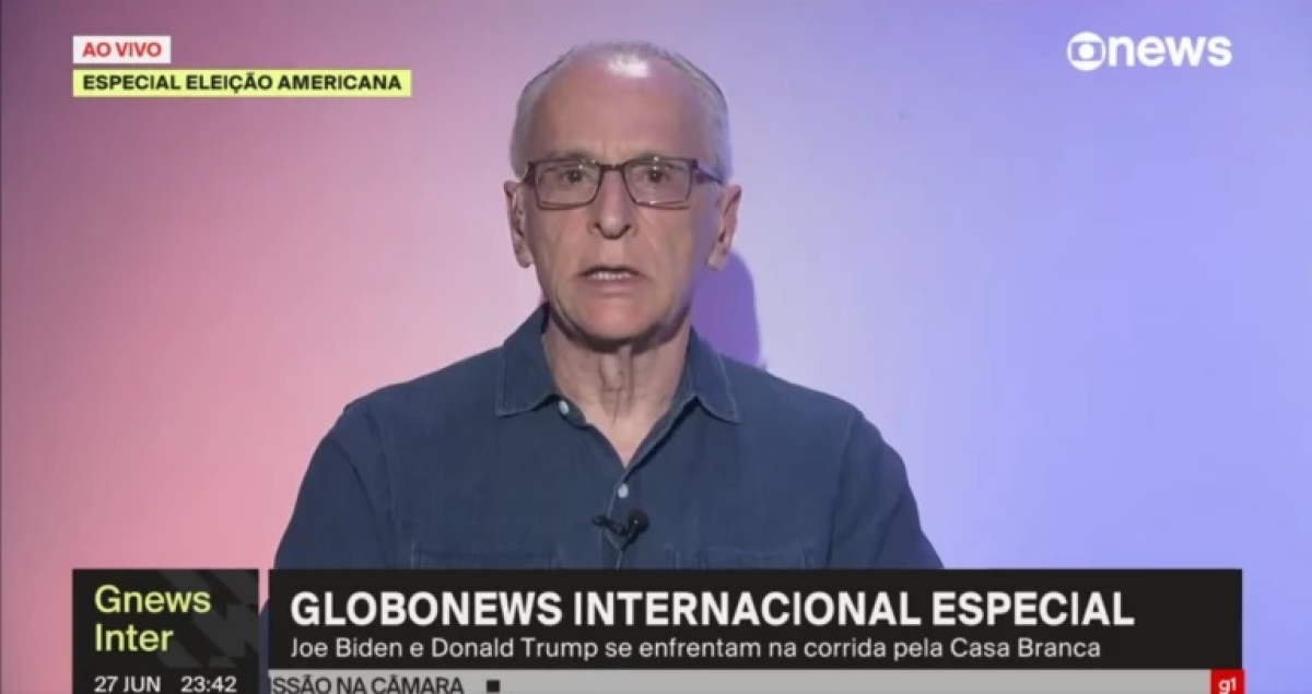 Jorge Pontual - Foto: Frame de vídeo / Globonews
