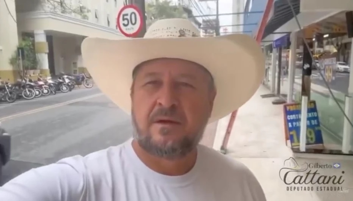 Gilberto Cattani - Foto: Reprodução/Print de vídeo/YouTube Gilberto Cattani