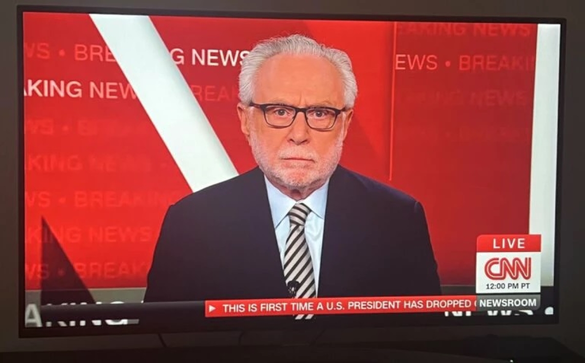 Wolf Blitzer - Foto: Reprodução/CNN Brasil
