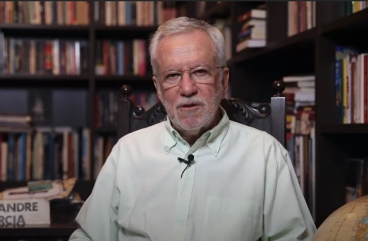 Alexandre Garcia - Foto: Reprodução/YouTube/Alexandre Garcia
