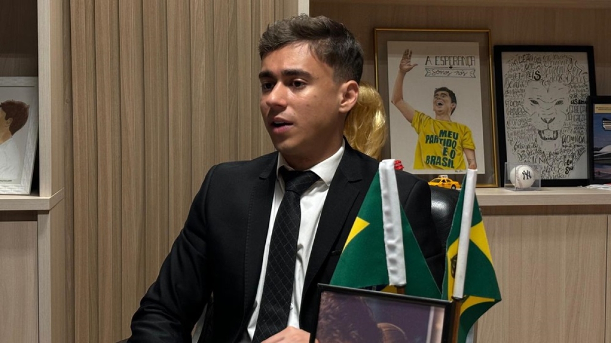 Deputado federal Nikolas Ferreira - Foto: Pleno.News