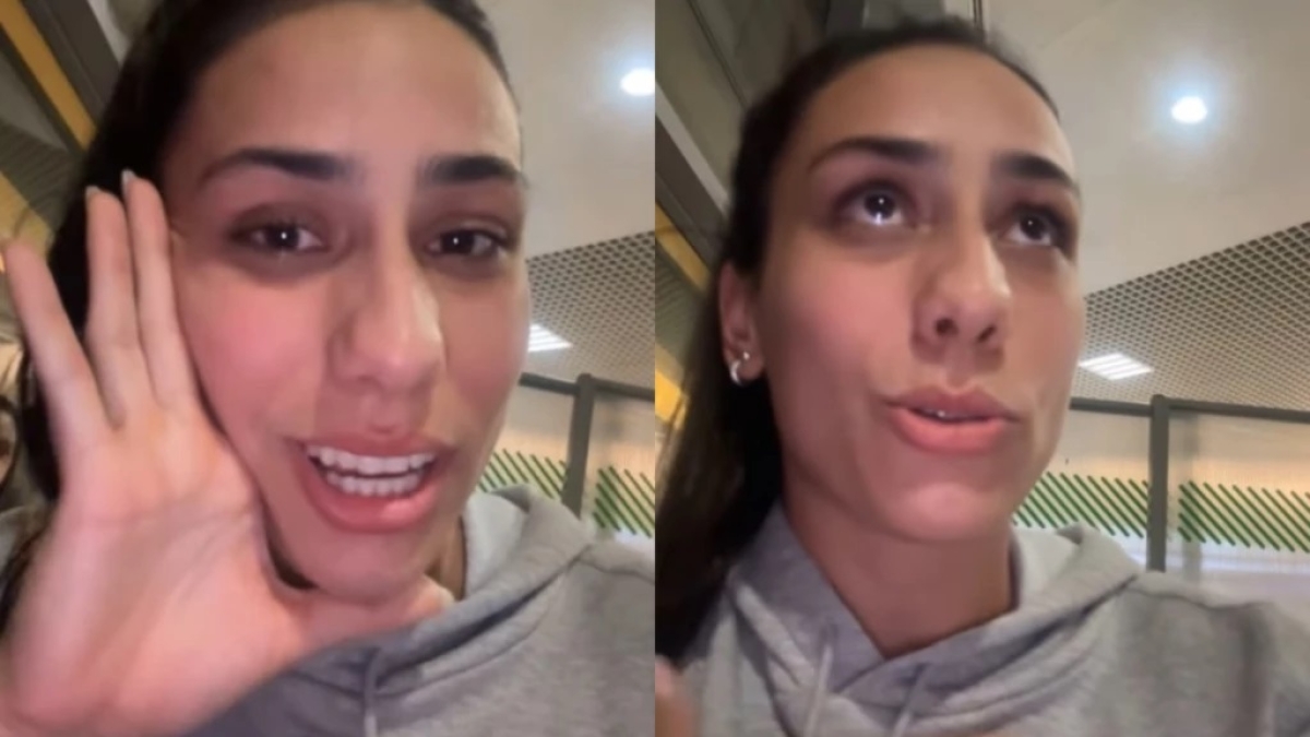 Nadadora brasileira Ana Carolina Vieira se pronunciou após expulsão - Foto: Reprodução/Print de Vídeo do Instagram
