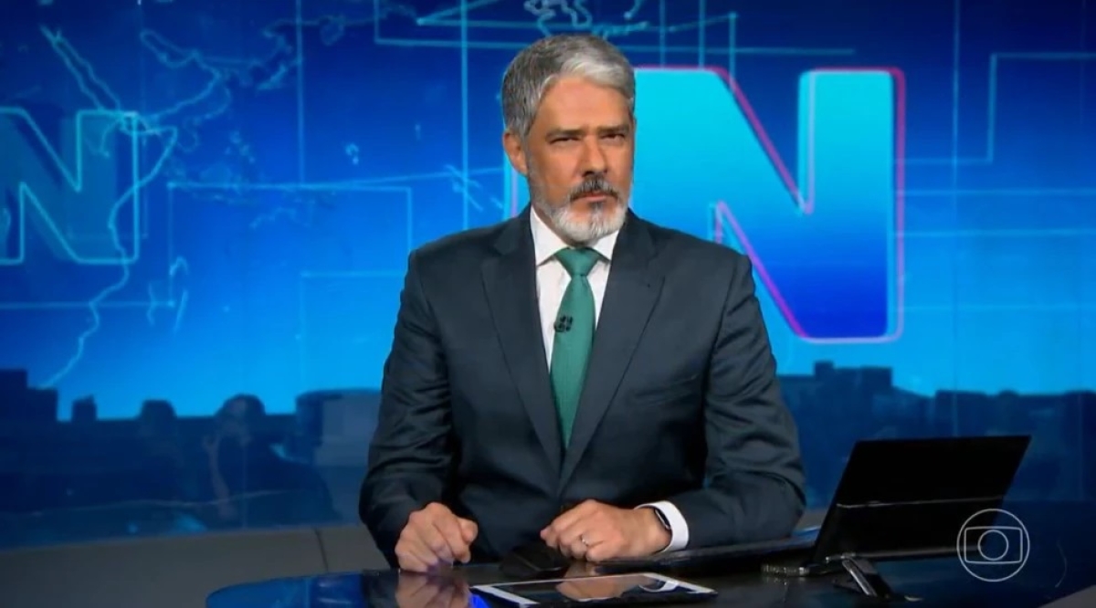 William Bonner - Foto: Reprodução/Globoplay/Jornal Nacional