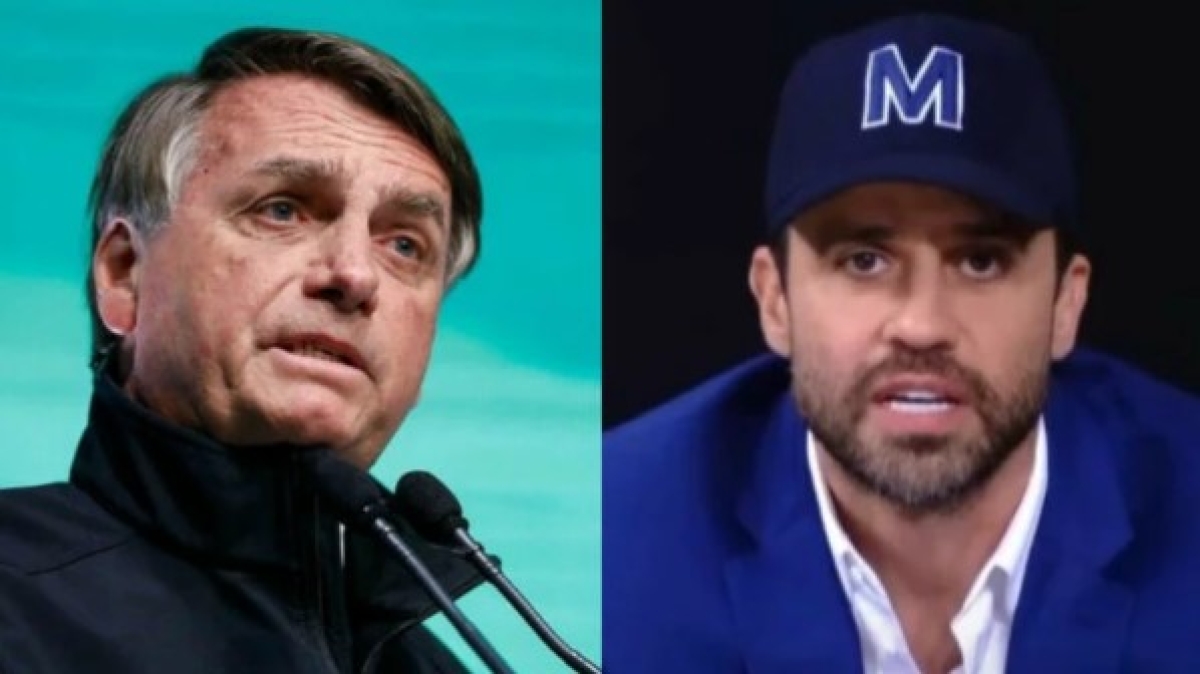 Jair Bolsonaro e Pablo Marçal - Foto: Alan Santos/PR; Foto: Reprodução/RedeTV!