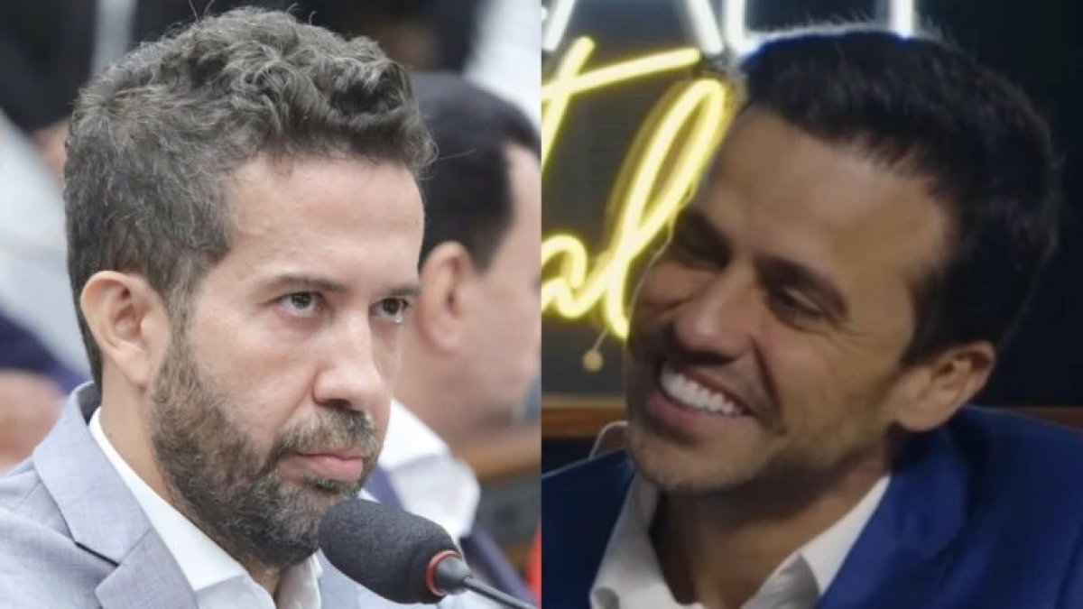 André Janones e Pablo Marçal - Foto: Mario Agra / Câmara dos Deputados; Foto: Reprodução/YouTube Pablo Marçal
