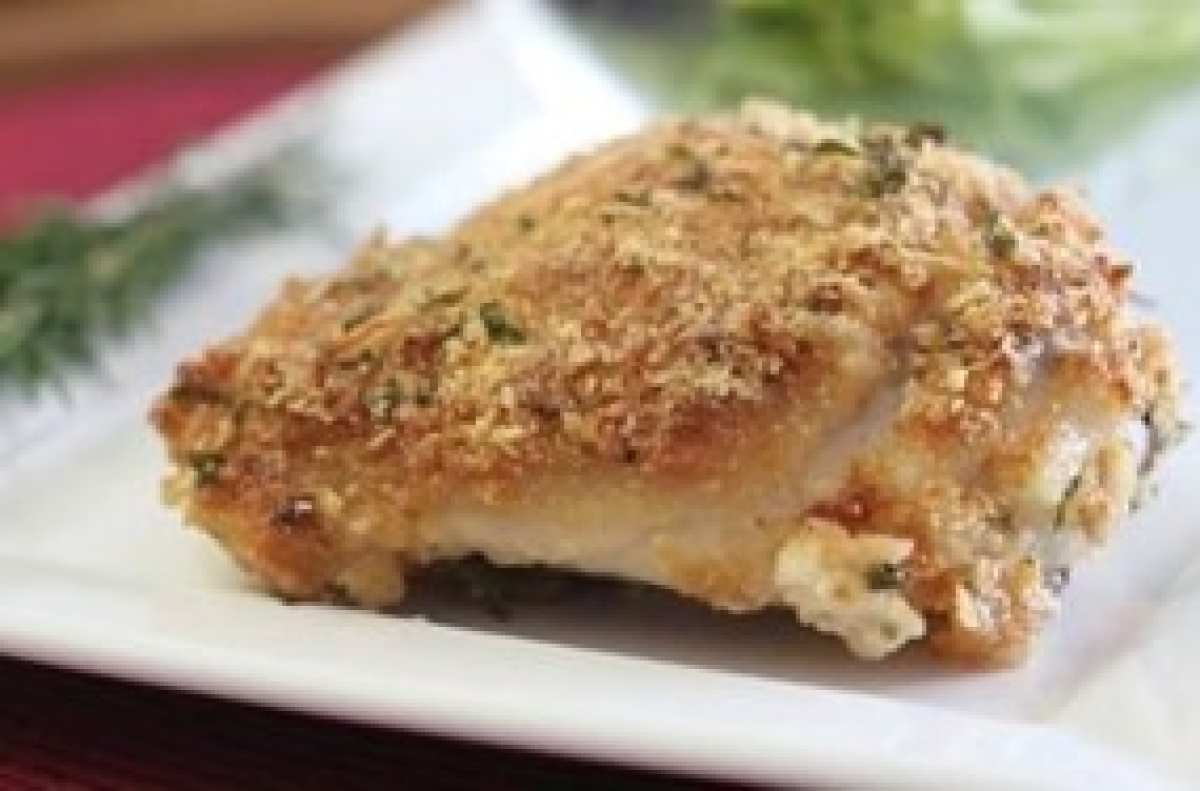 Sobrecoxa de Frango com Biscoito de Gergelim - Foto: Divulgação | Marca Piraquê
