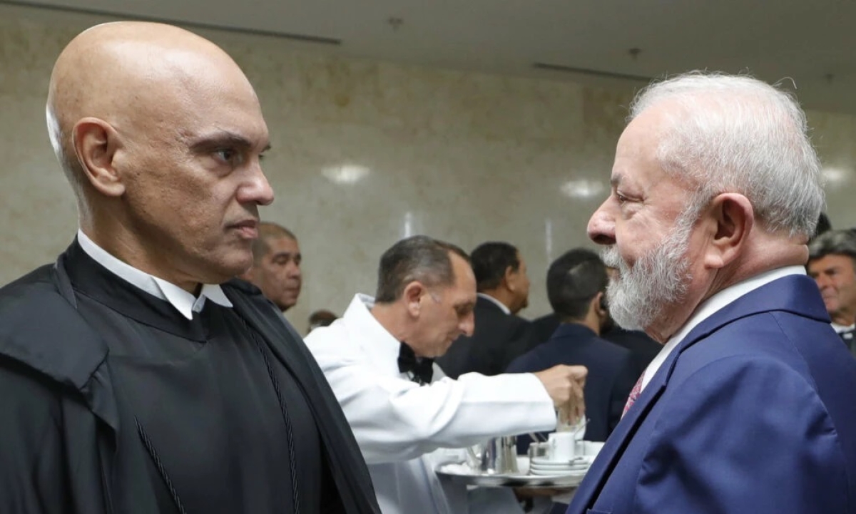 Ministro Alexandre de Moraes e Lula - Foto: Fellipe Sampaio /SCO/STF

