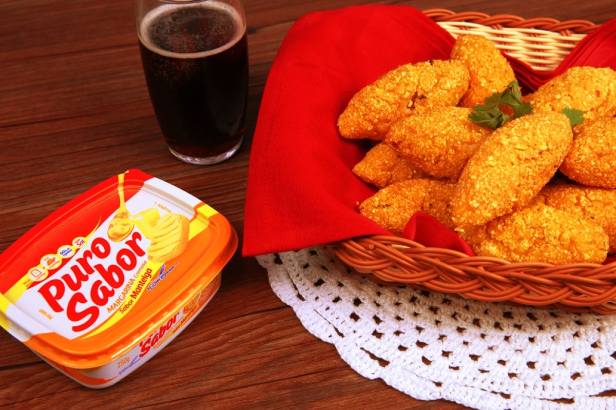 Bolinho Caipira de Carne  - Foto: Divulgação | Marca Puro Sabor 
