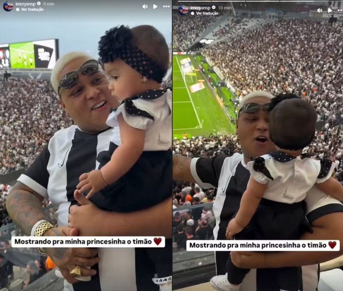 Anunciado no Rock in Rio, Ryan SP não aparece em show e posta foto em jogo do Corinthians ?? Foto: Reprodução/Instagram 