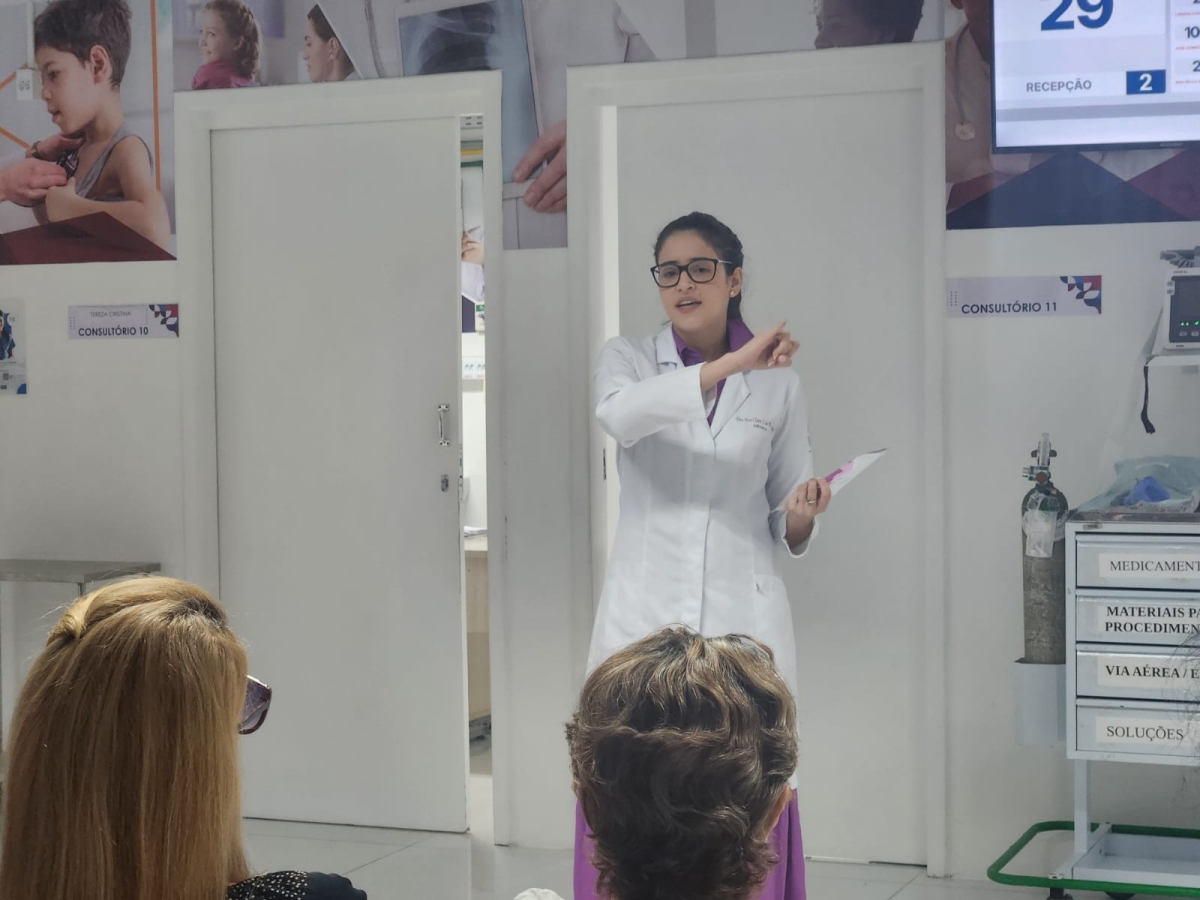 Oncologista do Grupo Vitta, Ana Clara Lopes - Foto: Ascom Ipesaúde
