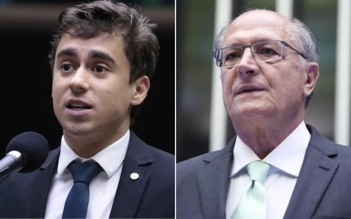Nikolas Ferreira e Geraldo Alckmin - Fotos: Bruno Spada| Vinicius Loures/Câmara dos Deputados
