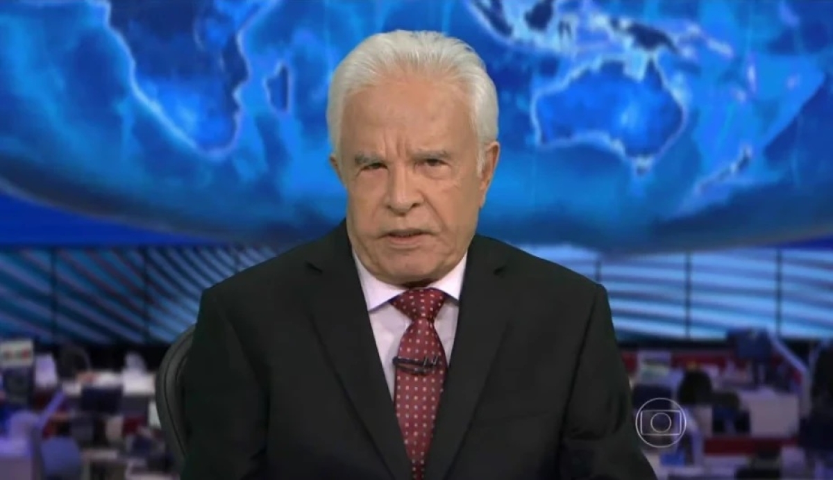 Cid Moreira - Foto: Reprodução/TV Globo
