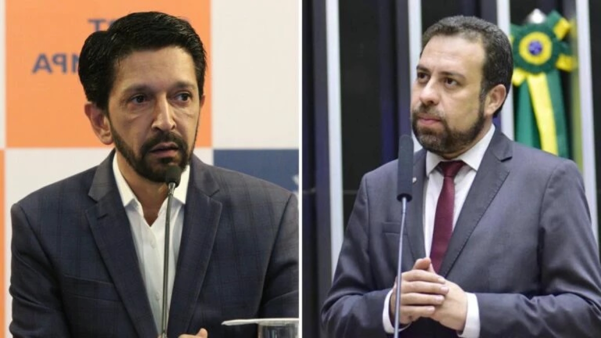 Ricardo Nunes e Guilherme Boulos - Fotos: Rovena Rosa/Agência Brasil /Zeca Ribeiro / Câmara dos Deputados
