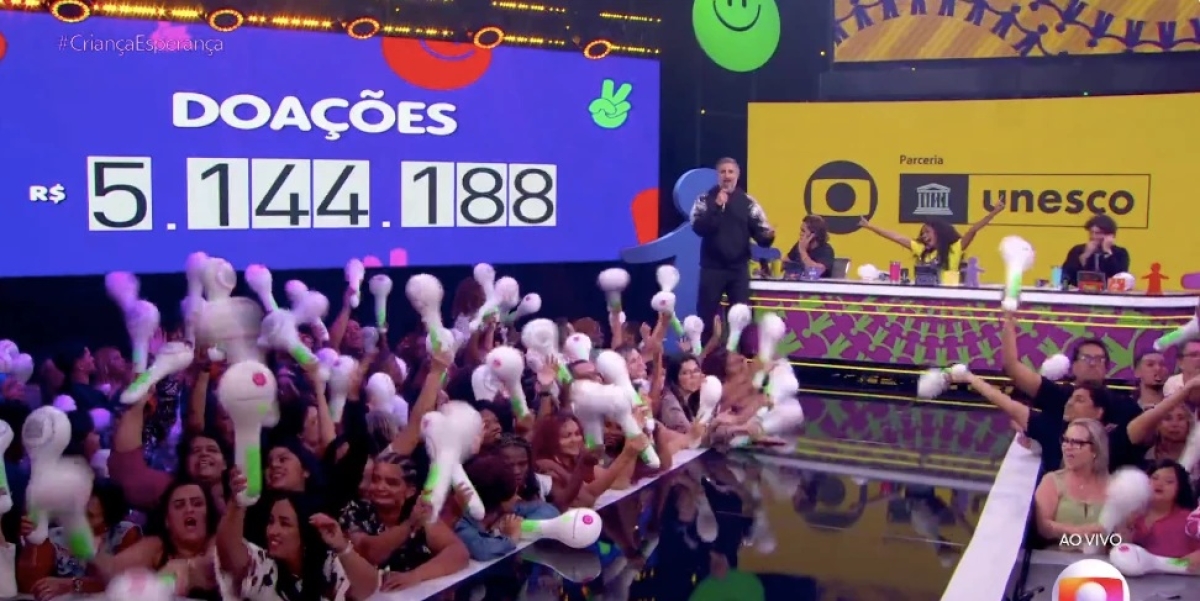 Criança Esperança 2024 teve menor audiência da história - Foto: Reprodução/ TV Globo
