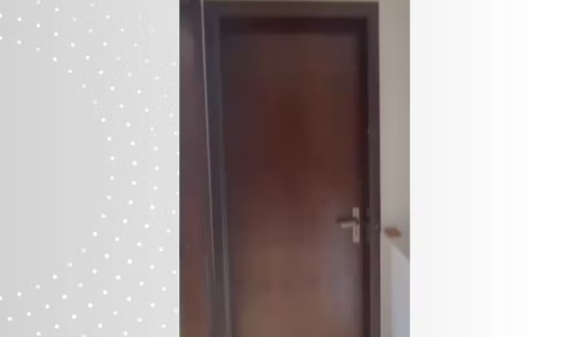 Sobrado foi alugado pelo casal com quarto que ficava trancado - Foto: Arquivo pessoal
