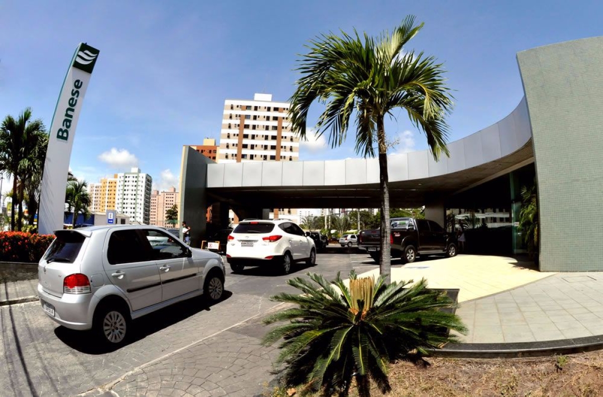 Agncia ACF do Banese em Aracaju (Foto: Luis Mendona)