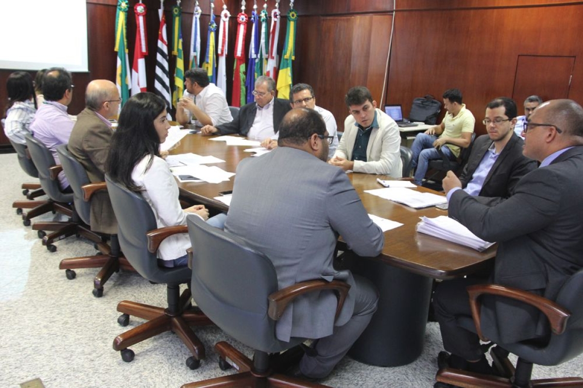 Chefes das Coordenadorias de Controle e Inspeo (CCI) do Tribunal estiveram reunidos (Foto: Cleverton Ribeiro/TCE/SE)