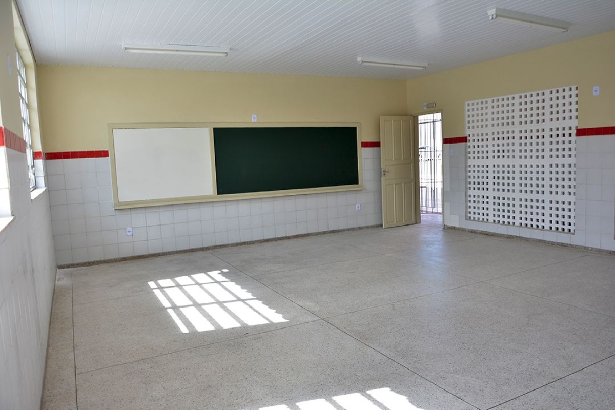 Governo de Sergipe entrega nesta sexta (12) mais trs escolas totalmente reformadas e ampliadas (Foto: Maria Odlia/Seed/SE)